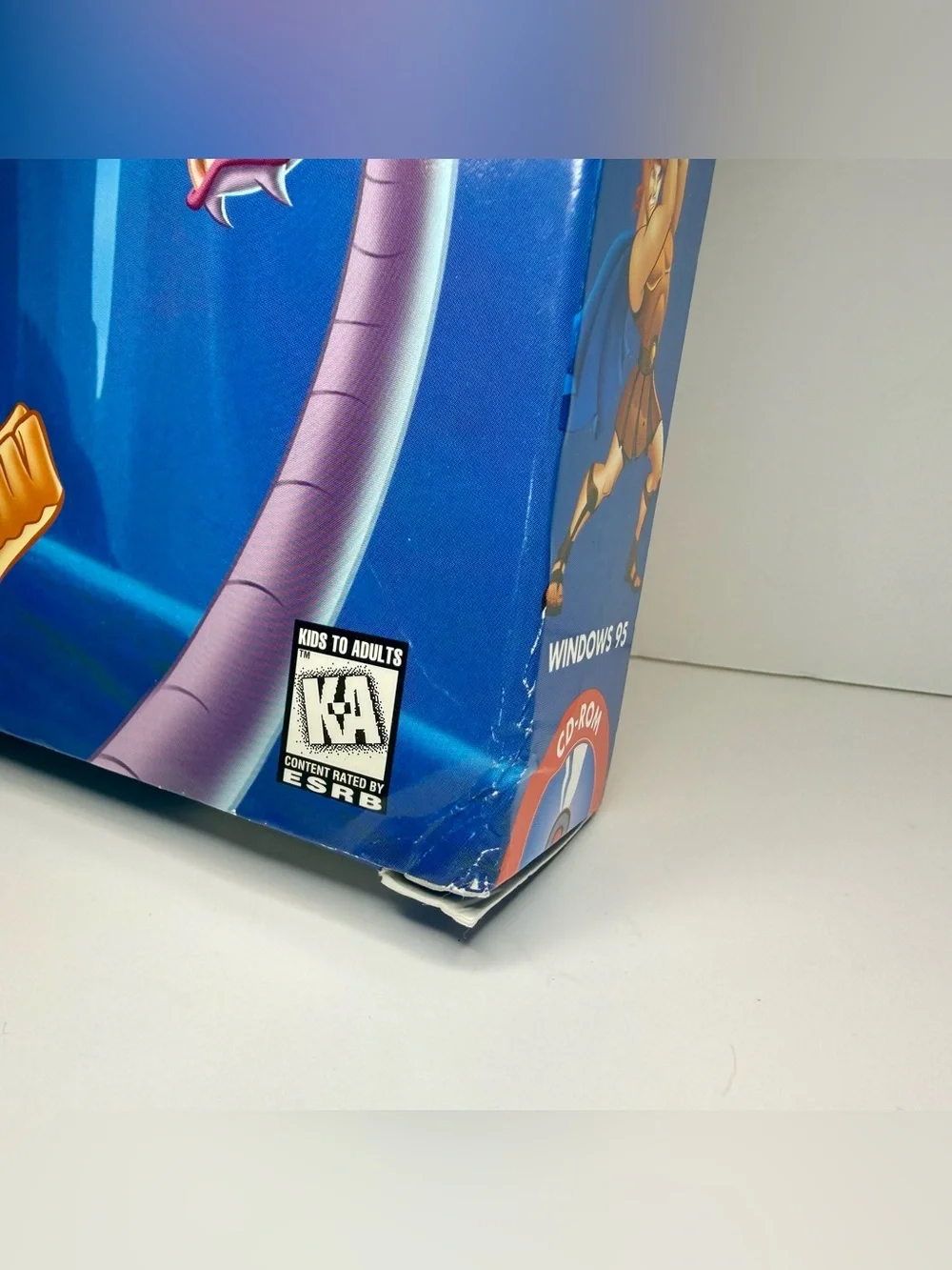 Disney-Hercules Action Game-CD-ROM-Windows 95-Computer-In Box-Vintage 1997-EUC